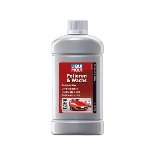 Polish & Wax Premium Car Polishing Compound & Protective Wax 500ml